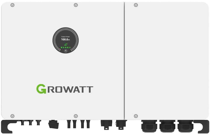 Гібридний трифазний високовольтний інвертор GROWATT WIT-50XHU, 50 кВт
